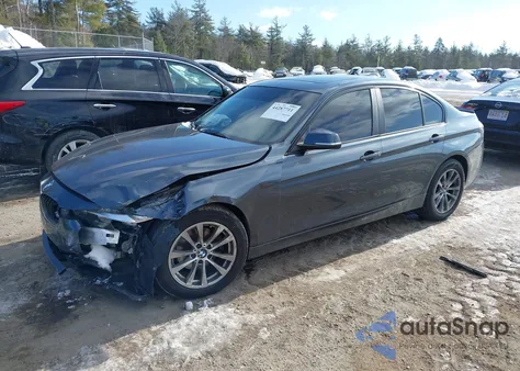 2016 BMW 320I xDrive z USA, uszkodzony, nr VIN WBA8E5G5XGNT41371